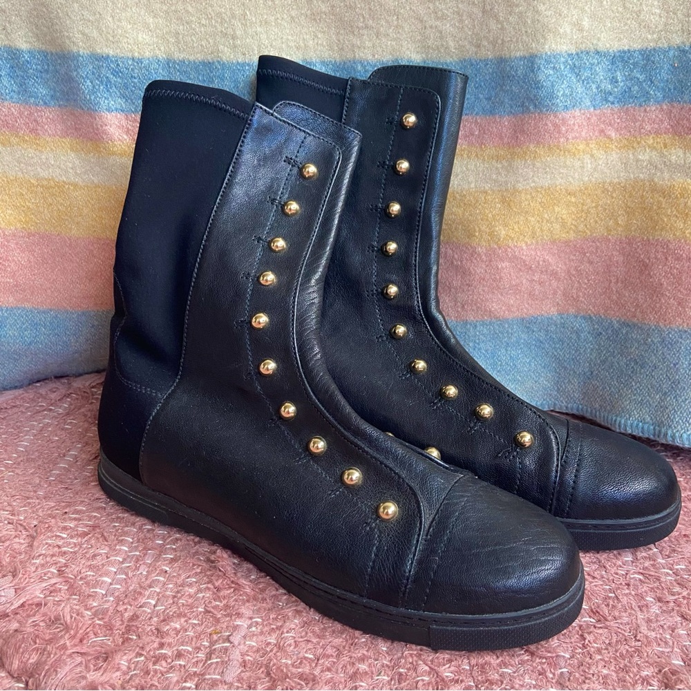 Stuart Weitzman Leather Boot Size 10.5
